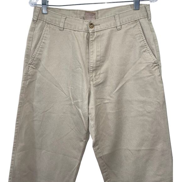 Khaki Tan Dress Pants by George Size 30x32 - Picture 2 of 11